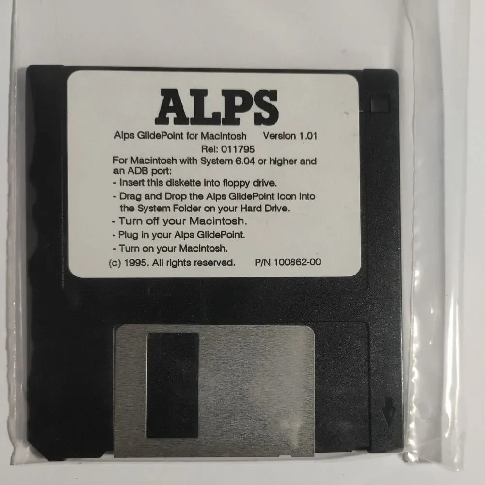 Vintage 1994 Alps Glidepoint DOS PC Windows Computer - PS/2 Serial Port